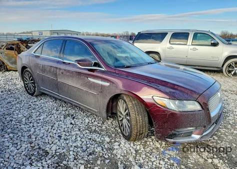 2017 Lincoln Continental Select from USA, damaged, VIN 1LN6L9SK6H5609379